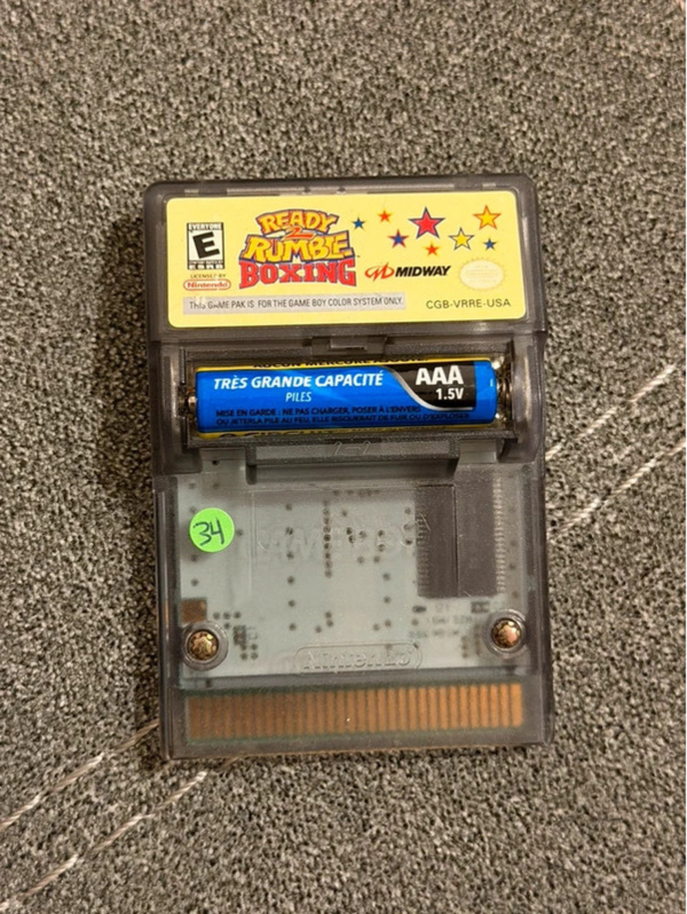Ready 2 Rumble Boxing for Nintendo Gameboy Color